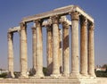 Athens - Temple of Olympian Zeus - Greece Royalty Free Stock Photo