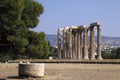 Athens Temple of Zeus Royalty Free Stock Photo