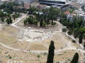 Athens,view of the theatre of Dionysus