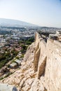 Athens. Walls of Acropolis