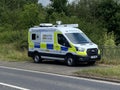 Leicestershire Police, Ford Transit Police Speed Camera Van. Atherstone, UK. June 24, 2023.