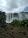 Athirapally  watter falls  Kerala, India Royalty Free Stock Photo