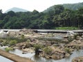 Athirapilly waterfall Royalty Free Stock Photo