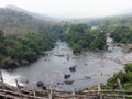 Athirappilly Falls, in Thissur District, Kerala Royalty Free Stock Photo