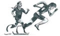 Athletes with physical disabilities - SPRINT, RUNNING