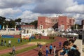 Athletes on Stadio dei Marmi