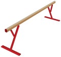 Athletic balance beam