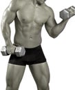 Athletic body Royalty Free Stock Photo
