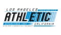 Athletic Los Angeles typography design For t-shirts and other uses. Vector image illustrator