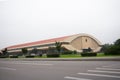 Athletic stadium at Pyongyang Sports Street in North Korea Royalty Free Stock Photo