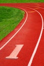 Athletic track