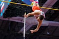 Athletics - Pole Vault man, WOJCIECHOWSKI Pawel Royalty Free Stock Photo