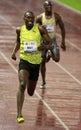 Athletissima 2009 Bolt Royalty Free Stock Photo