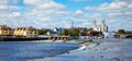 Athlone city and Shannon river Royalty Free Stock Photo