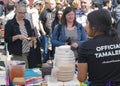 ating fast food at the 50th Annual University District Street Fair Royalty Free Stock Photo