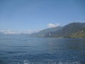 Atitlan Lake in Santa Catarina Palopo, Solola, Guatemala Royalty Free Stock Photo