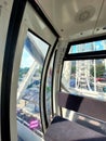 Atlanta air-conditioned ferris wheel Royalty Free Stock Photo