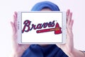 Atlanta Braves baseball team logo Royalty Free Stock Photo