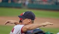 Atlanta Braves Player Chipper Jones Embraces Nationals Ryan Zimmerman