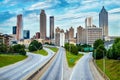 Atlanta downtown skyline Royalty Free Stock Photo