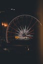 Atlanta Ferris Wheel From Hotel Window