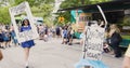 Mental health advocates walk in Atlanta Inman Park Festival parade