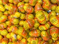 A closeup of Reeses Pieces Shake and Break chocolate eggs for easter gifts at a Kroger grocery store in Atlanta, GA