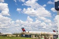 Hartsfield Jackson Atlanta International Airport planes parked