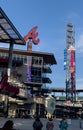 Entrance to the Truist Park in Atlanta, GA. Royalty Free Stock Photo