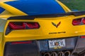 Yellow Devil Corvette