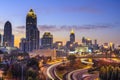 Atlanta, Georgia Skyline Royalty Free Stock Photo