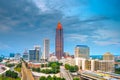 Atlanta, Georgia, USA downtown and midtown Royalty Free Stock Photo