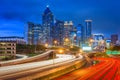 Atlanta, Georgia, USA Downtown Skyline Royalty Free Stock Photo