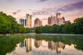 Atlanta, Georgia, USA Midtown Skyline Royalty Free Stock Photo