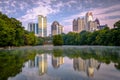 Atlanta, Georgia, USA Midtown Skyline Royalty Free Stock Photo