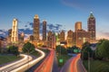 Atlanta, Georgia, USA Skyline Royalty Free Stock Photo