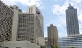 Atlanta Marriot and Hilton 2 Royalty Free Stock Photo