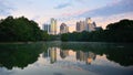 Atlanta's Piedmont Park Royalty Free Stock Photo