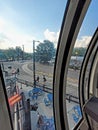 Atlanta air-conditioned ferris wheel Royalty Free Stock Photo