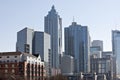 Atlanta skyline Royalty Free Stock Photo