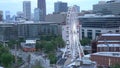 Atlanta Skyview Ferris Wheel at Centennial Olympic Park - ATLANTA, USA - APRIL 22, 2016