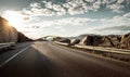 Atlanterhavsvegen - Atlantic Road in Norway Royalty Free Stock Photo