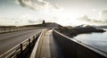 Atlanterhavsvegen - Atlantic Road Royalty Free Stock Photo