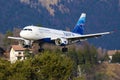 Atlantic Airways at Innsbruck Airport, INN, Faroe Islands livery