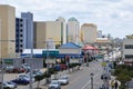 Atlantic Avenue in Virginia Beach Royalty Free Stock Photo