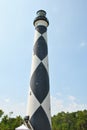 Atlantic Beach North Carolina Cape Lookout Lighthouse Royalty Free Stock Photo