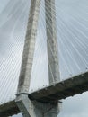Atlantic Bridge suspended across the Panama Canal