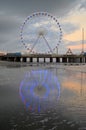 Atlantic City New Jersey Ferris Wheel on Steel Pier