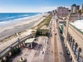 ATLANTIC CITY, USA - SEPTEMBER 20, 2017: Atlantic city boardwalk