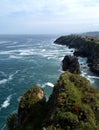 Atlantic cliffs in Llanes